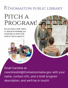 pitch a program